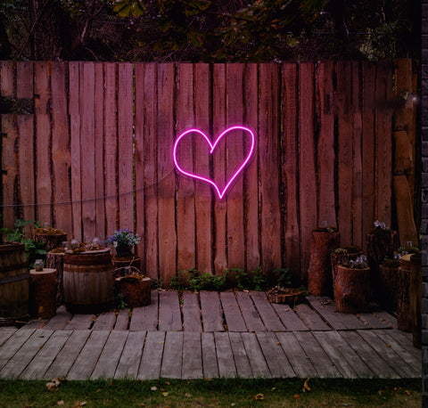 Heart LED Neon Sign