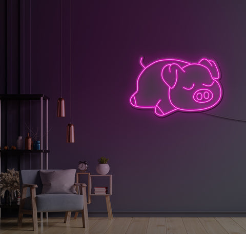 Piglet LED Neon Sign