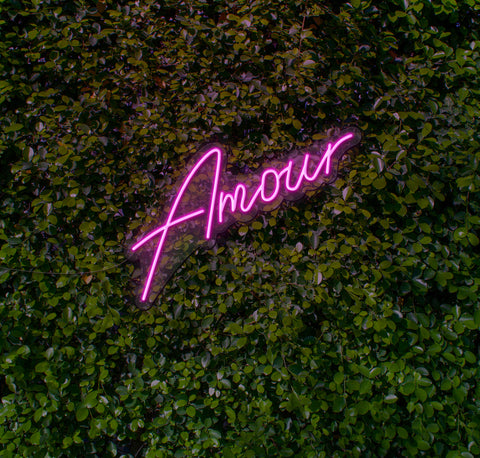 Amour LED Neon Sign