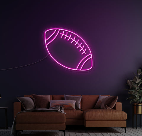 American Football LED Neon Sign