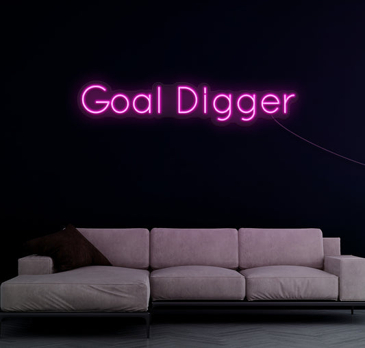 Goal Digger LED Neon Sign