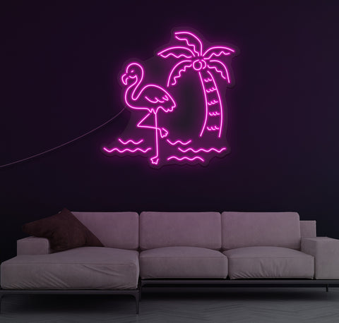 Birds of Paradise LED Neon Sign