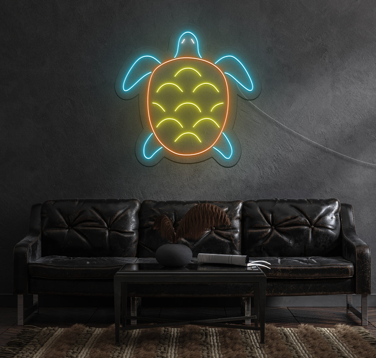 Turtle LED Neon Sign