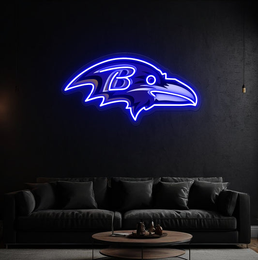 Baltimore American Football LED Neon Sign
