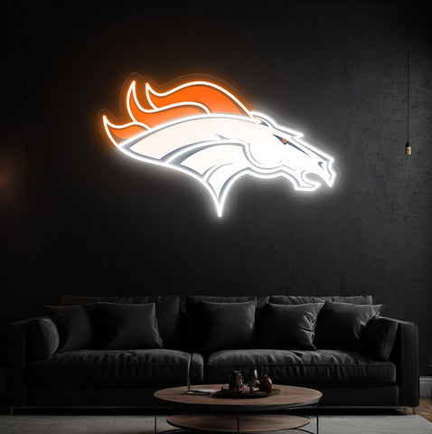 Denver American Football LED Neon Sign