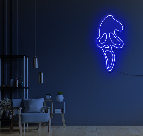 Scream LED Neon Sign