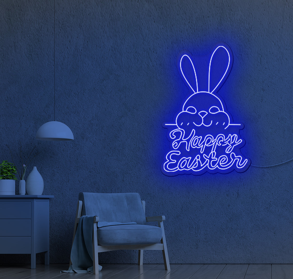 Happy Easter LED Neon Sign