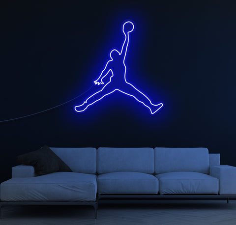 Basketball Jump LED Neon Sign