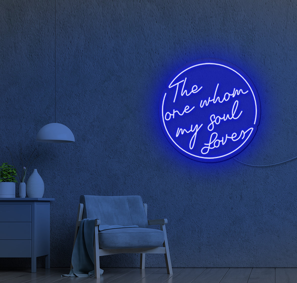 The One Whom My Soul Loves LED Neon Sign