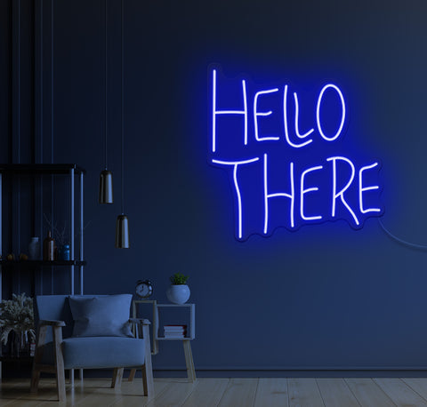 Hello There LED Neon Sign