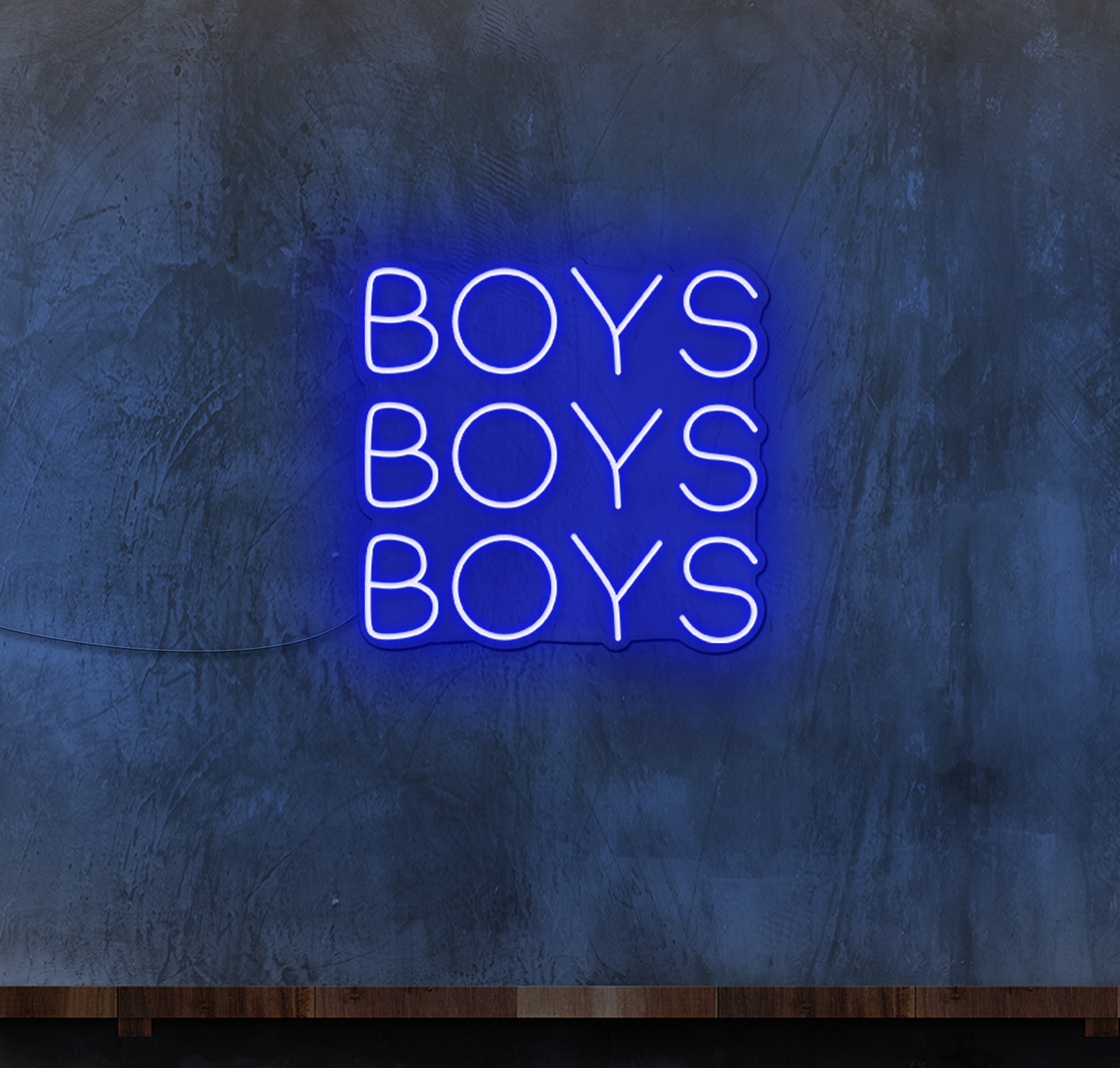 Boys, Boys, Boys Neon Sign โ The Neon Factory