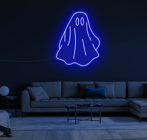 Bed Sheet Ghost LED Neon Sign