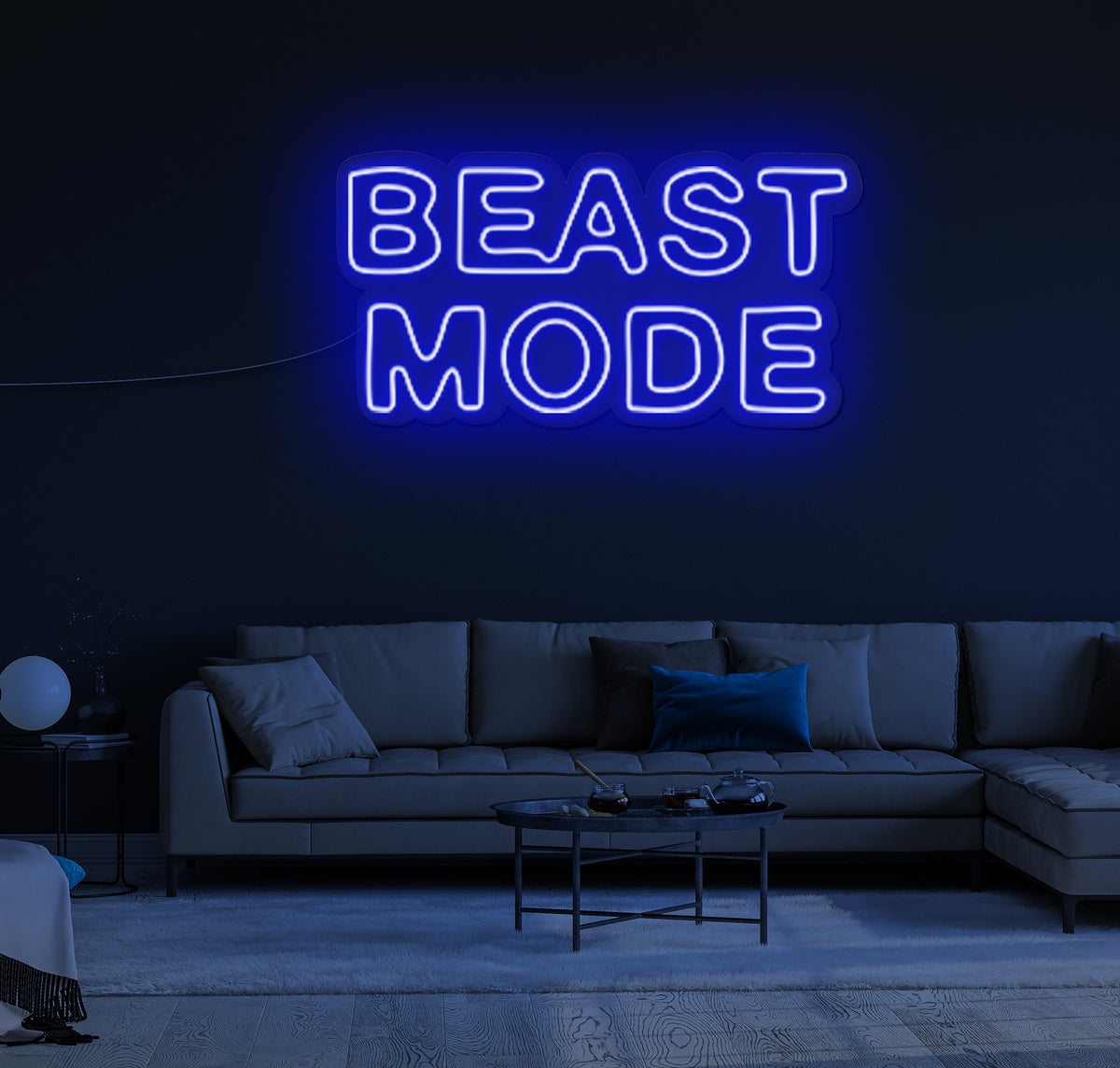 Beast Mode LED Neon Sign