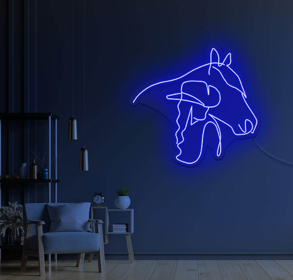 Cowboy LED Neon Sign