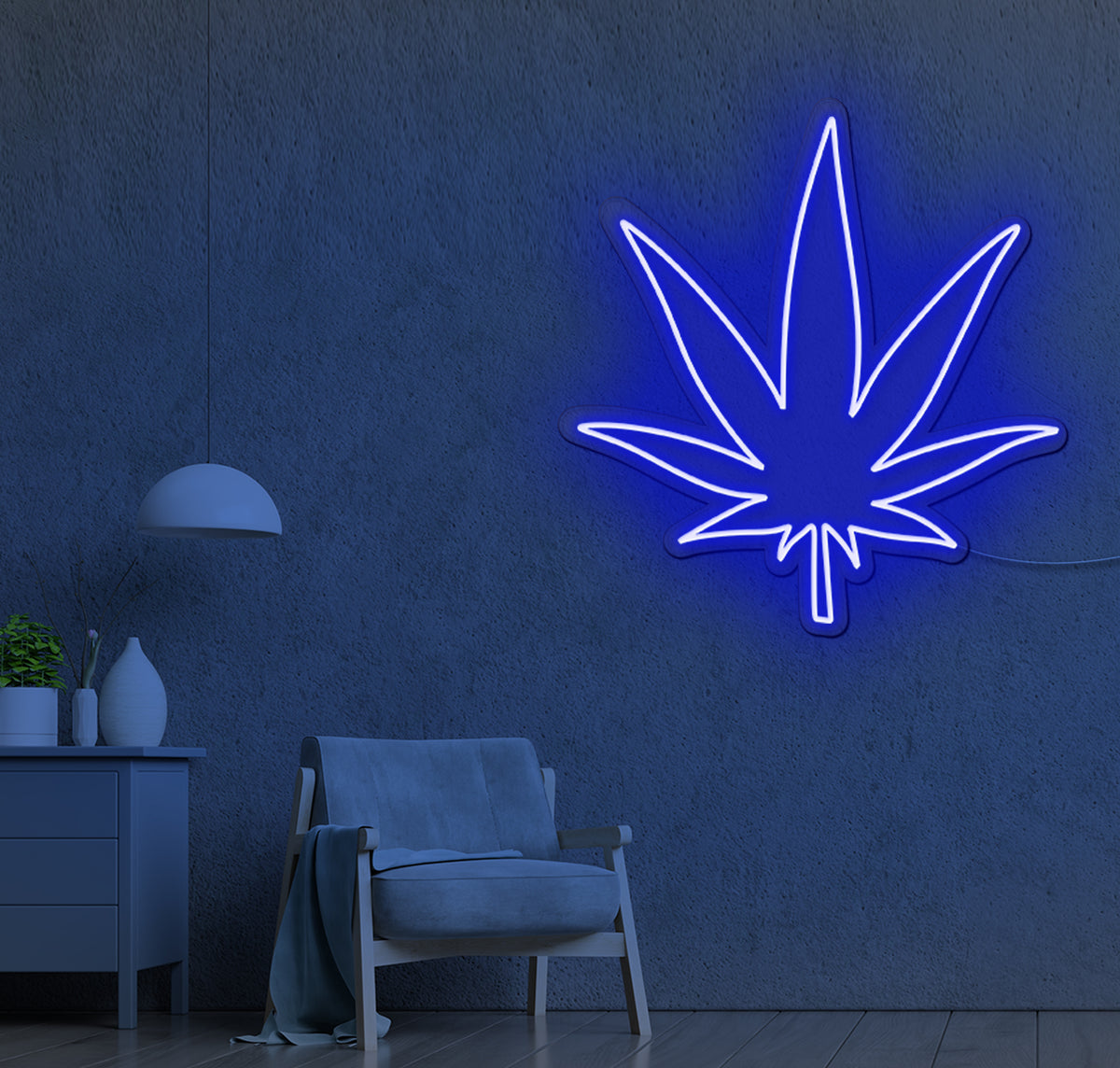 Marijuana Leaf LED Neon Sign