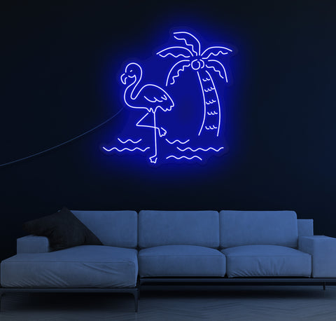 Birds of Paradise LED Neon Sign