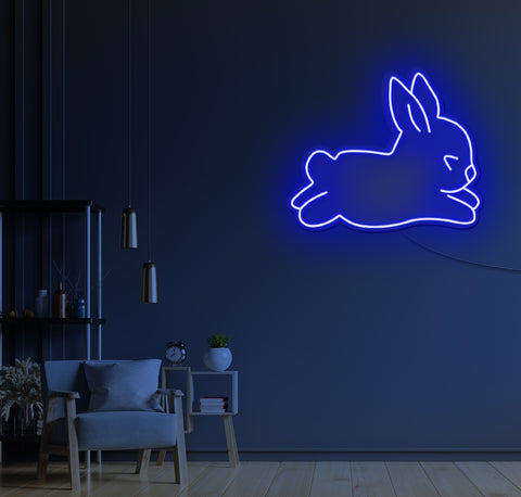 Baby Rabbit LED Neon Sign