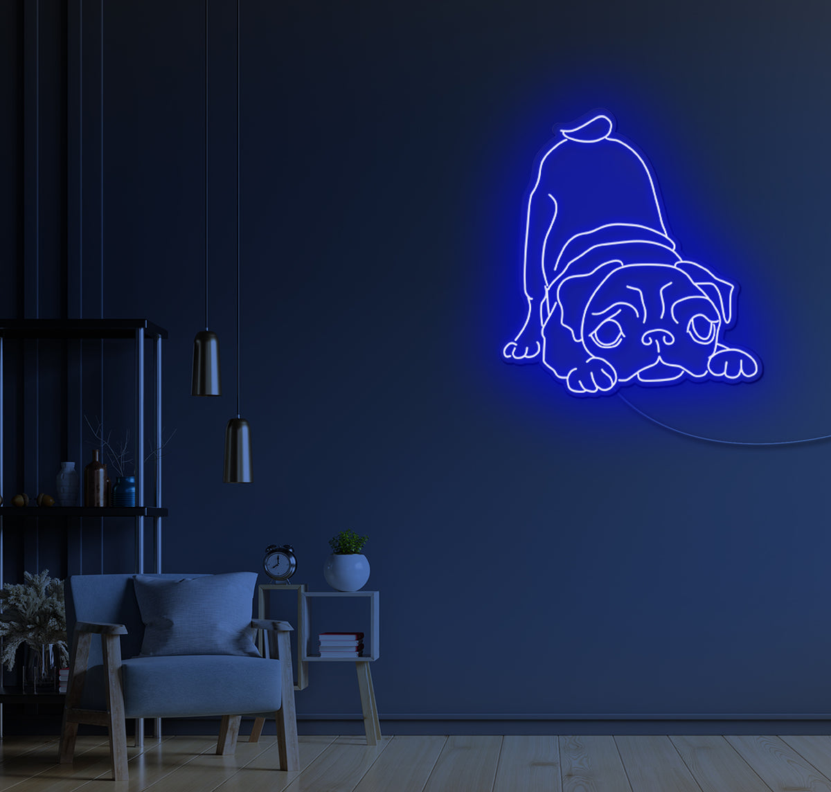 Puppy Eyes LED Neon Sign