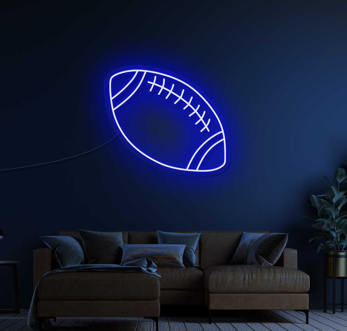 American Football LED Neon Sign