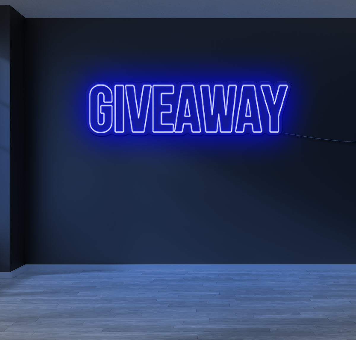 Giveaway LED Neon Sign