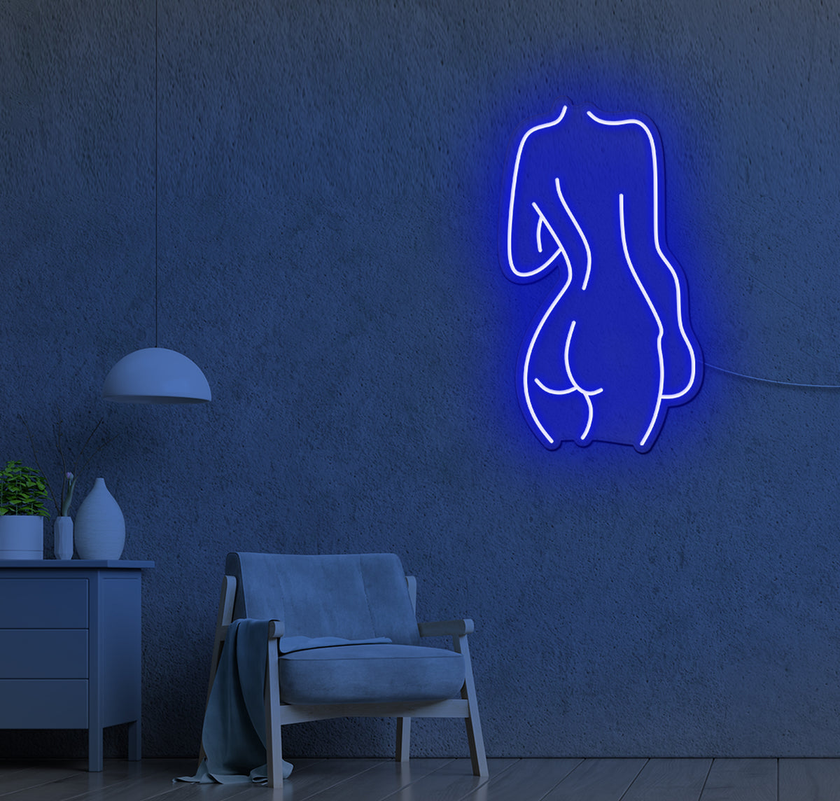 Naked Woman LED Neon Sign