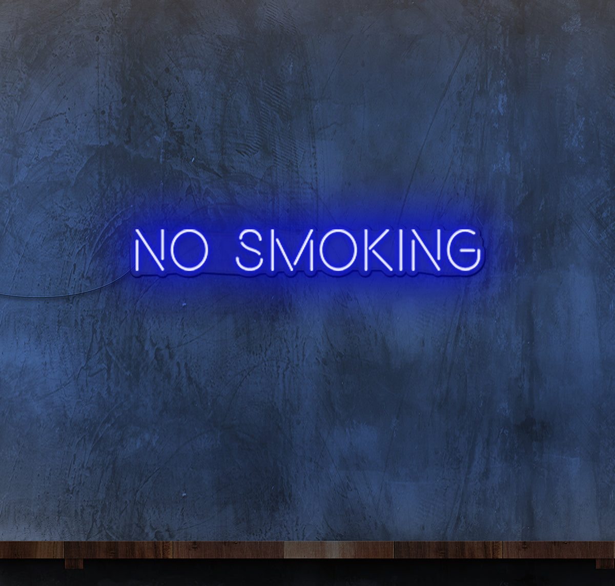 No Smoking Old School LED Neon Sign