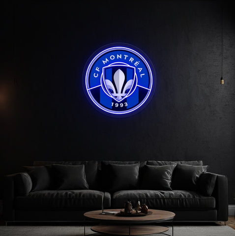 Montréal Soccer Team LED Neon Sign