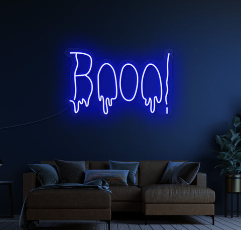 Booo! LED Neon Sign