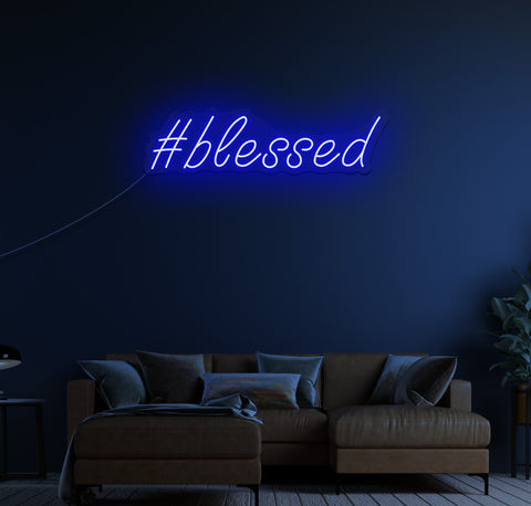 #blessed LED Neon Sign