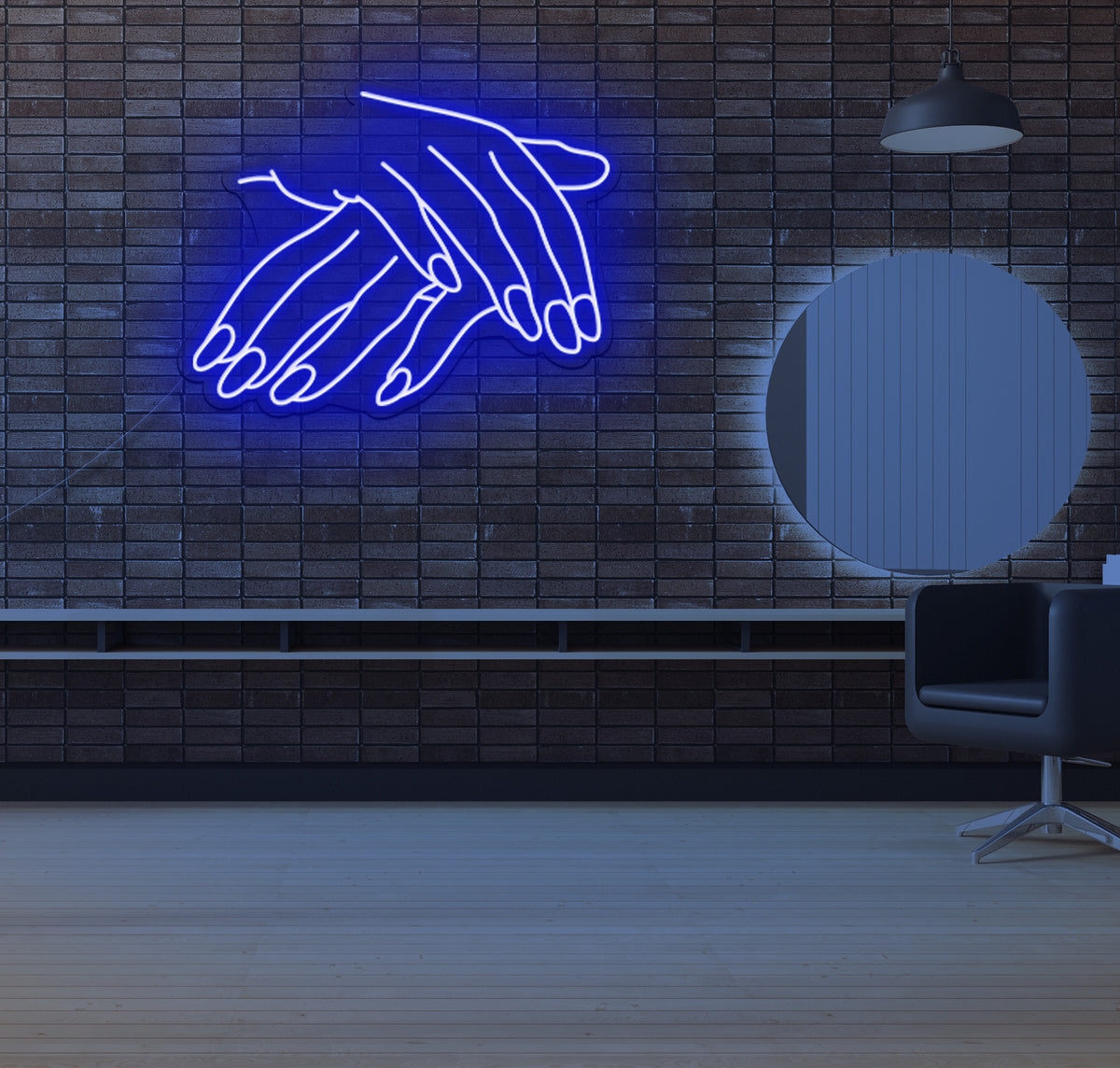 Handsy LED Neon Sign