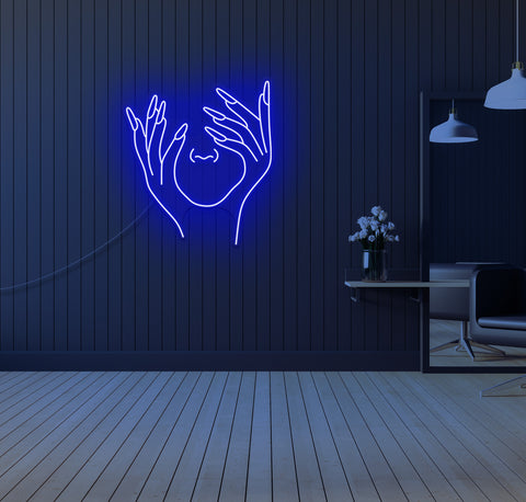 Fine and Dined Nails LED Neon Sign