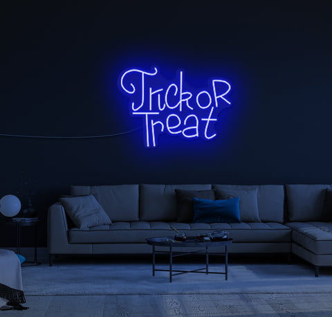 Trick Or Treat LED Neon Sign