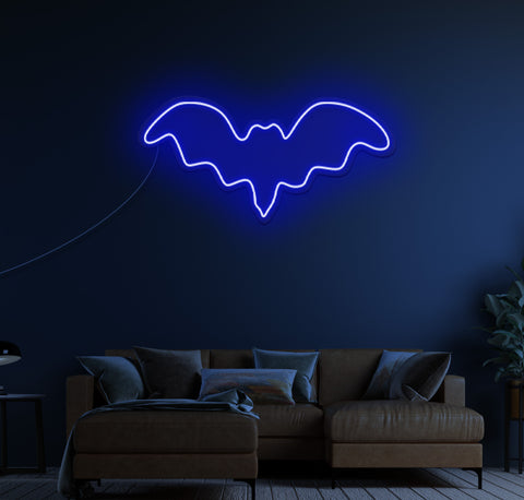 Simple Bat LED Neon Sign