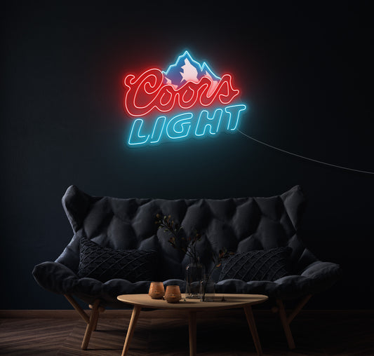 Coors Light LED Neon Sign