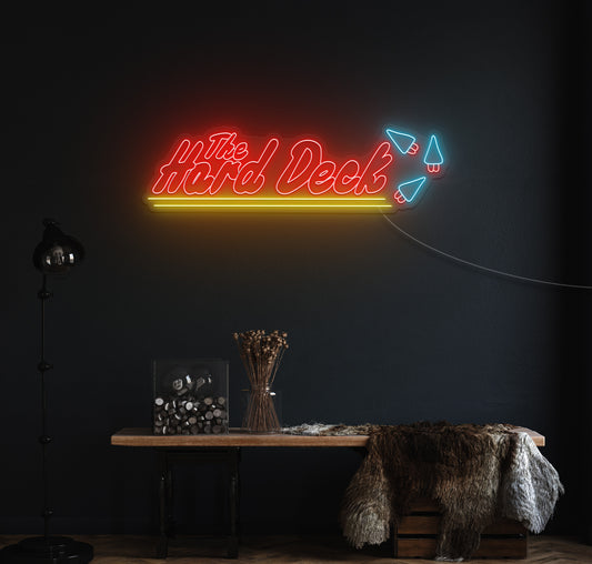 The Hard Deck LED Neon Sign