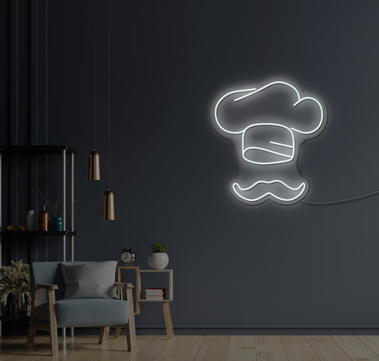 Chefs Hat LED Neon Sign