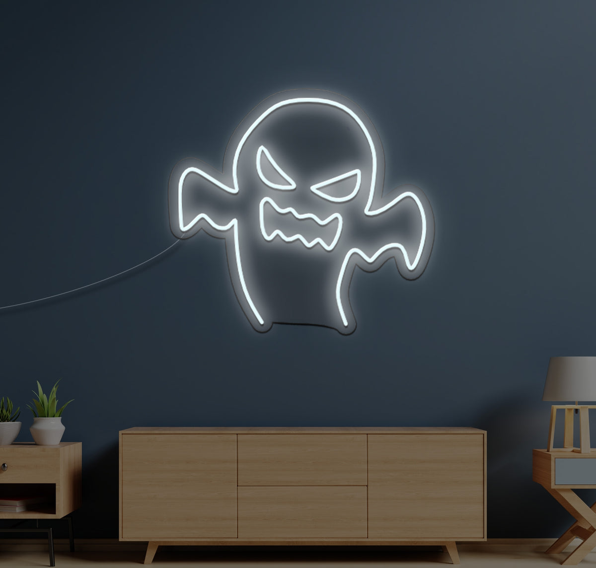 Simple Ghost LED Neon Sign