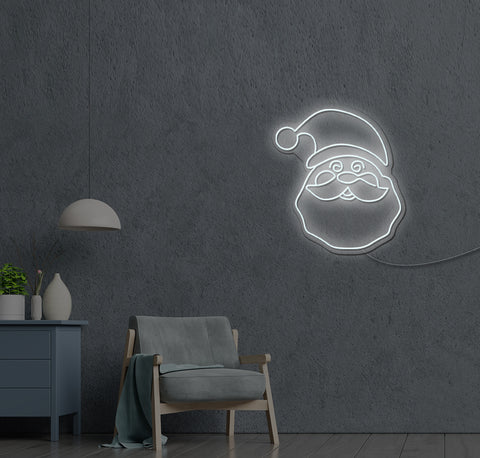 Happy Santa LED Neon Sign