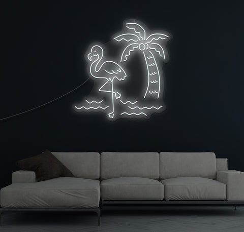 Birds of Paradise LED Neon Sign