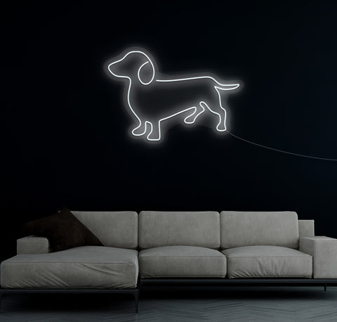 Sausage Dog LED Neon Sign