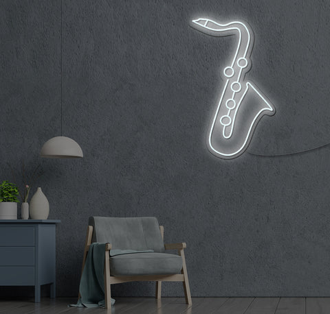 Saxophone LED Neon Sign