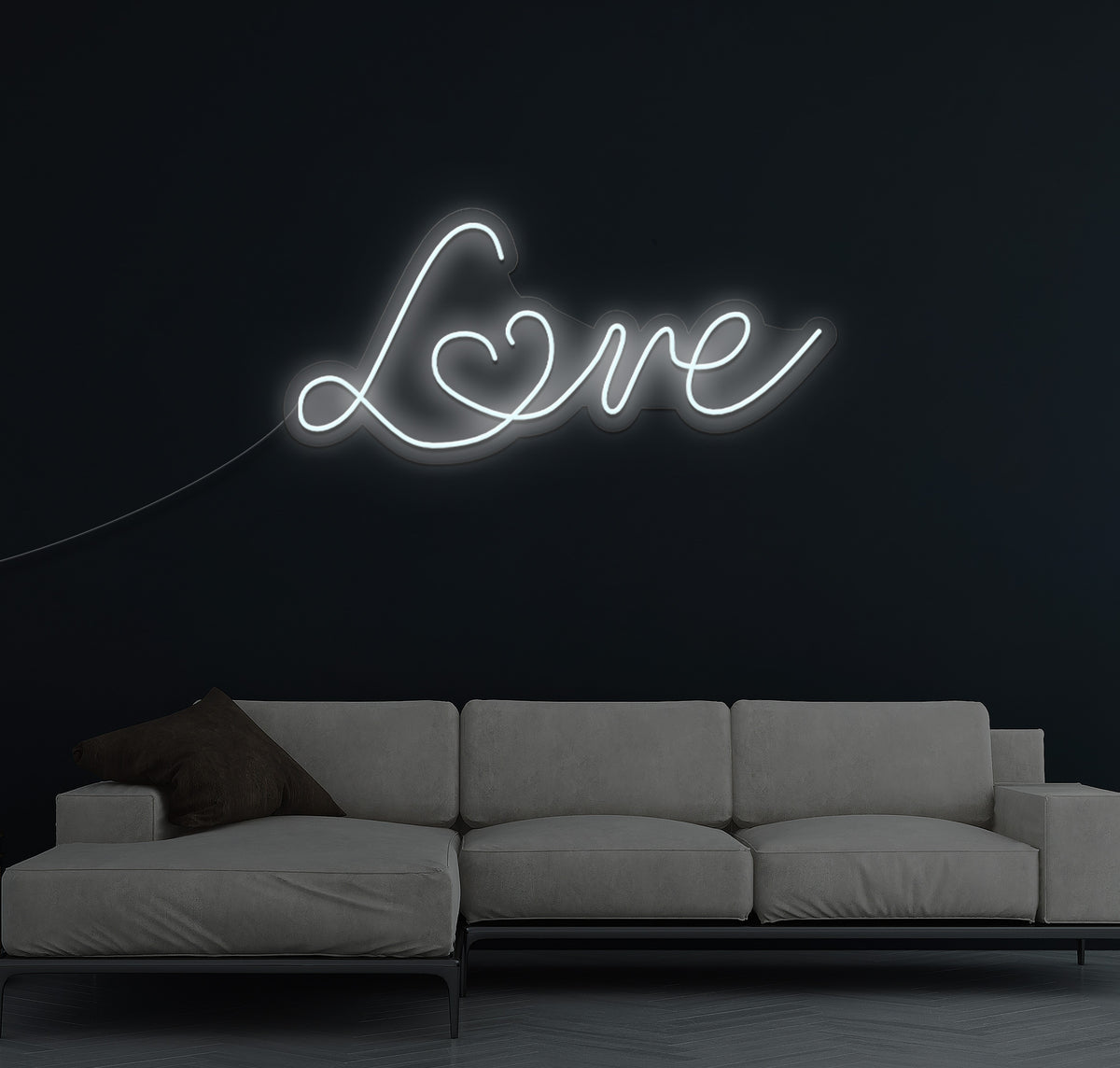 Red Love LED Neon Sign