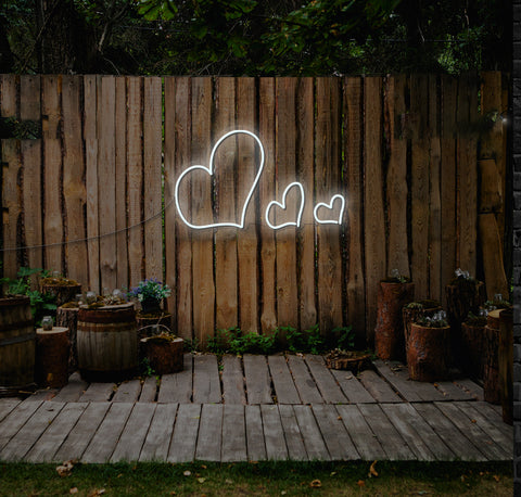 Heart Family LED Neon Sign