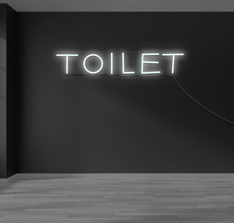 Toilet LED Neon Sign