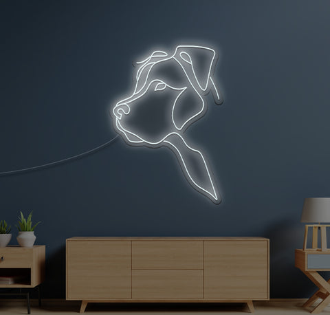 Canine LED Neon Sign