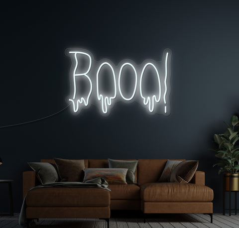 Booo! LED Neon Sign