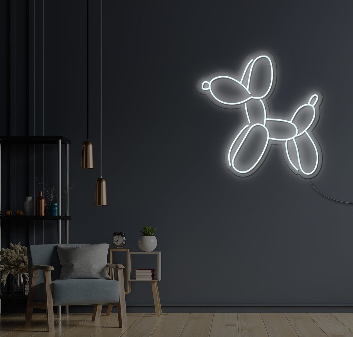 Balloon Dog LED Neon Sign