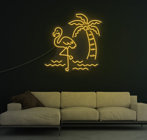 Birds of Paradise LED Neon Sign