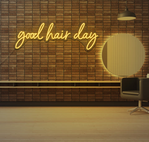 Good Hair Day LED Neon Sign