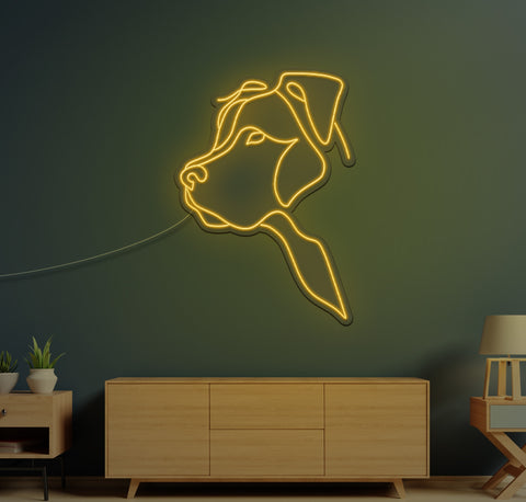 Canine LED Neon Sign